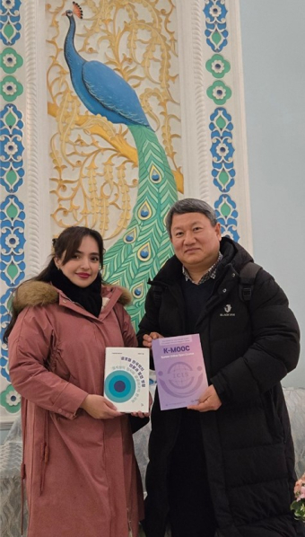 Co-researcher Sung Dong Ki - An Official Visit and Diffusion Activities at Samarkand National University of Foreign Studies                                 썸네일