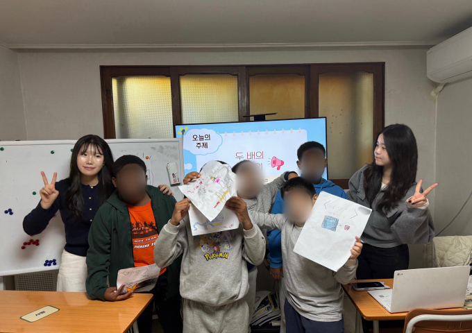 K-Connectors 3rd Cohort Team 'Korus' Conducts Creative Program “Double the Voices” for Refugee Children at Yeolguk Children’s School                                 썸네일